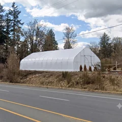 Nursery high tunnel in Abbotsford, BC